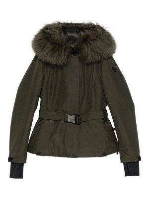 MONCLER: Chaquetas y Chaquetones acolchados - Chaqueta Alcochada - Verde