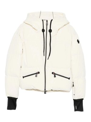 MONCLER: Kurze Daunenjacken - Daunenjacke - Nude