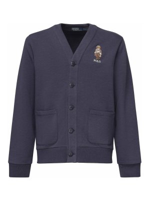 POLO RALPH LAUREN: Cardigans - Cardigan - Blau
