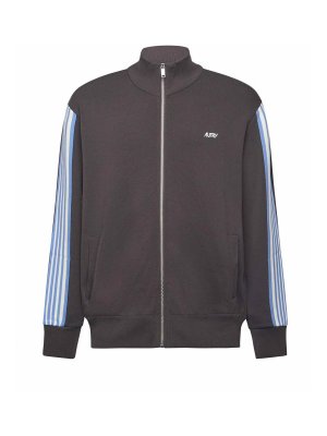 AUTRY: casual jackets - Viscose Blend Jacket With Logo