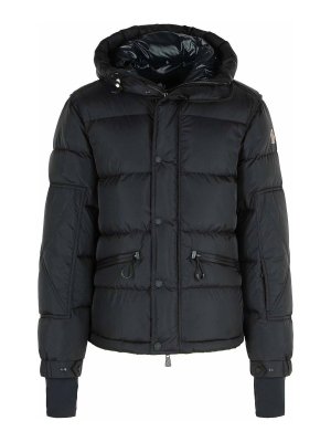 MONCLER: Kurze Daunenjacken - Daunenjacke - Schwarz