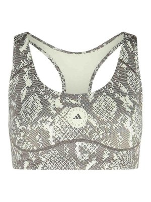 ADIDAS BY STELLA MCCARTNEY: Tops & Tank tops - Snake Print Polyester Blend Sporty Top