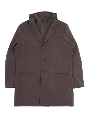 HERNO: knee length coats - Giacconi Dark Brown