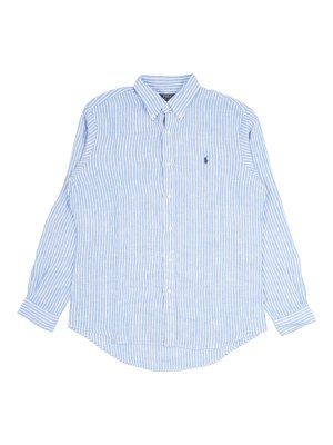 POLO RALPH LAUREN: camicie - Camicie Light Blue-White