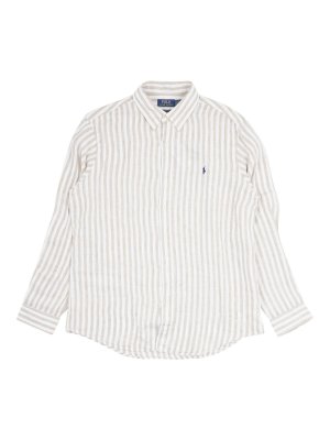 POLO RALPH LAUREN: Hemden - Hemd - Beige
