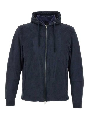 HERNO: cappotti al ginocchio - Giaccone  Blu