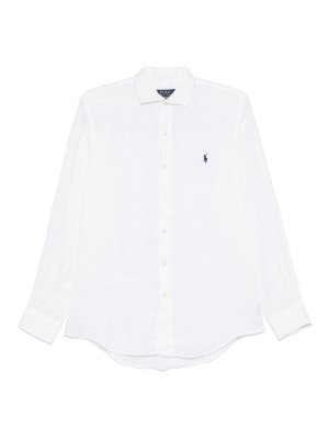 POLO RALPH LAUREN: Hemden - Hemd - Weiß