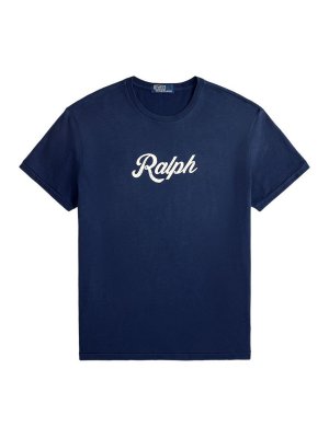 POLO RALPH LAUREN: polo shirts - Dark cobalt/white t-shirt and pole