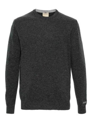 WOOLRICH: Pull col rond - Pull Col Rond - Gris