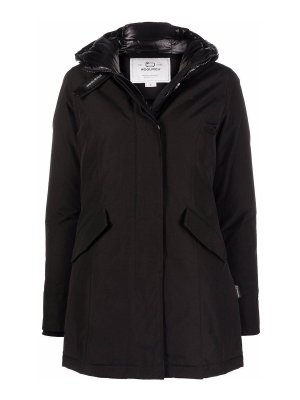 WOOLRICH: Abrigos semilargos - Abrigo Midi - Negro