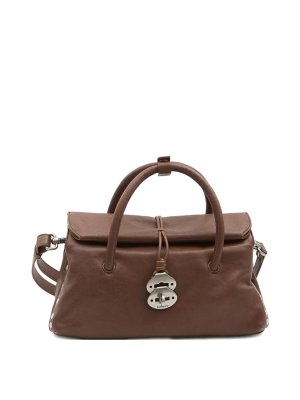 ZANELLATO: Handtaschen - Shopper - Braun