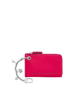 MARC JACOBS: wallets & purses - The Top Zip Charm Wallet