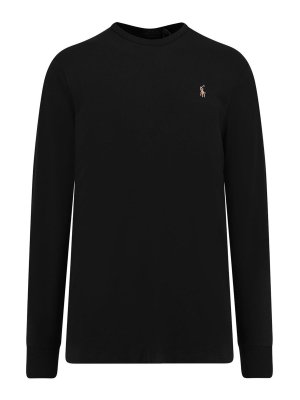POLO RALPH LAUREN: Tシャツ - Tシャツ - 黒
