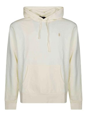 POLO RALPH LAUREN: Sweatshirts & Sweaters - LSpoHOOD Sweatshirt with hood
