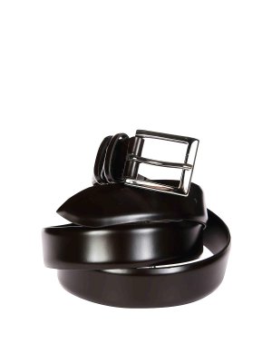 ORCIANI: belts - Classic leather belt 3cm