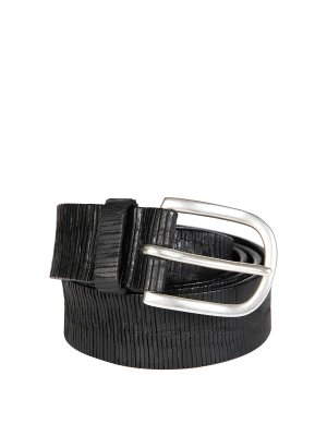 ORCIANI: belts - Blade belt in leather 35cm