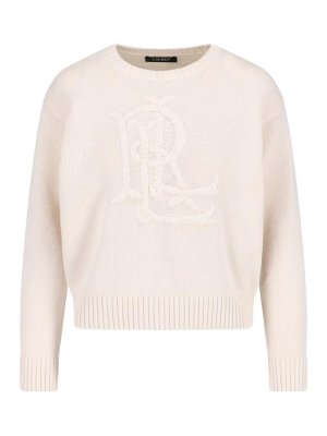 LAUREN RALPH LAUREN: maglia collo rotondo - Maglione Logo