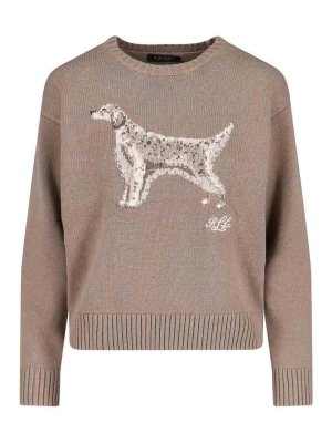 LAUREN RALPH LAUREN: maglia collo rotondo - Maglione Intarisato