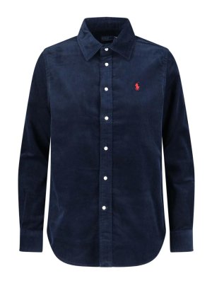 POLO RALPH LAUREN: シャツ - シャツ - ブルー