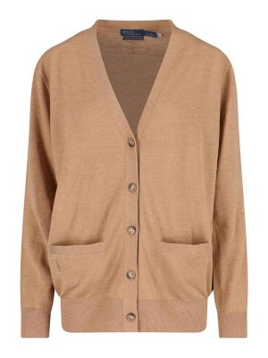 POLO RALPH LAUREN: Cardigans - Cardigan - Beige