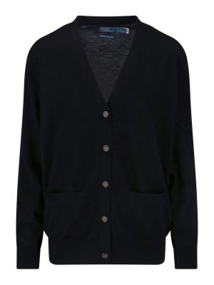 POLO RALPH LAUREN: Cardigans - Cardigan - Noir