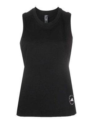 ADIDAS BY STELLA MCCARTNEY: Tops und Tank Tops - Top - Schwarz