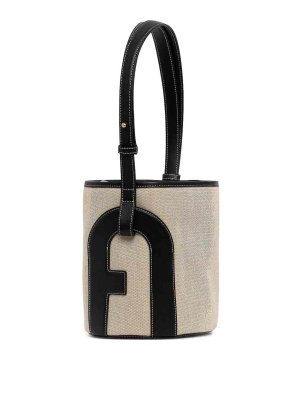 FURLA: クロスボディバッグ - クロスボディバッグ - ベージュ