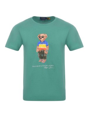 POLO RALPH LAUREN: Tシャツ - Tシャツ - 緑