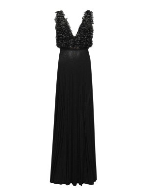 ELISABETTA FRANCHI: evening dresses - Red Carpet Dress In Tulle