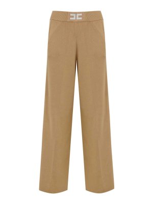 ELISABETTA FRANCHI: Casual Hosen - Casual Hose - Dunkelorange
