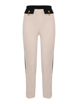 ELISABETTA FRANCHI: Casual Hosen - Casual Hose - Hellrot