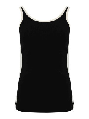 ELISABETTA FRANCHI: Tops und Tank Tops - Top - Orange