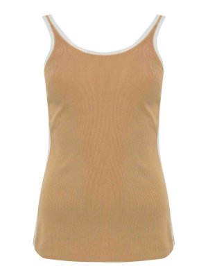 ELISABETTA FRANCHI: Tops und Tank Tops - Top - Orange