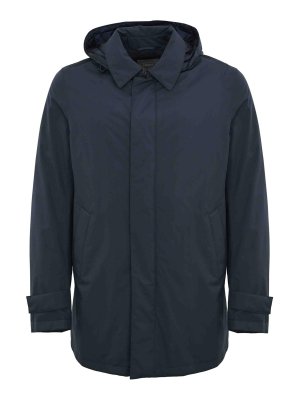 HERNO: parka - Long Parka in 2 strati Windstopper