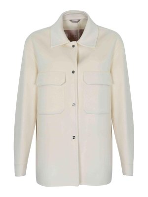 HERNO: shirts - Shacket Resort In Wool