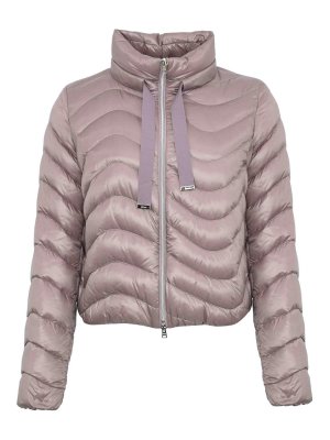 HERNO: padded jackets - Short Ultralight Nylon Down Jacket