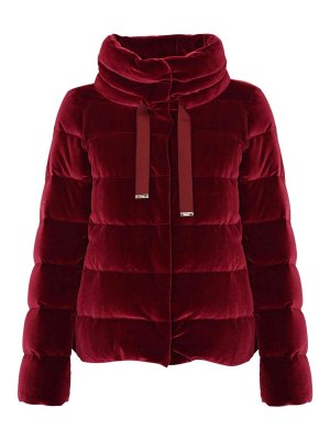 HERNO: padded jackets - Velvet Down Jacket