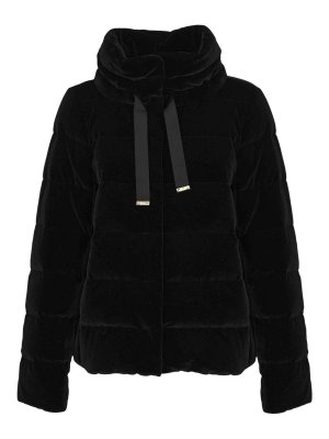 HERNO: padded jackets - Velvet Down Jacket