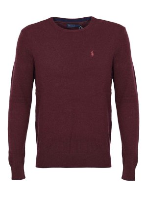 POLO RALPH LAUREN: crew necks - Wool Sweater With Logo