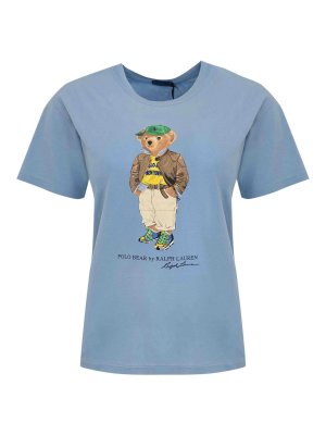 POLO RALPH LAUREN: Tシャツ - Tシャツ - ブルー