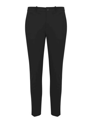 RRD Roberto Ricci Designs: Pantalons casual - Pantalons Décontractés - Noir