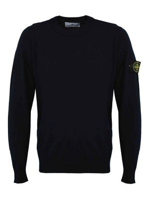 STONE ISLAND: maglia collo rotondo - RWS Pure Wool Swater