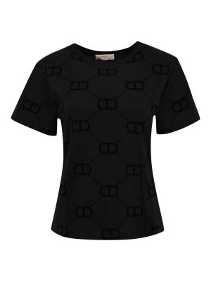 TWINSET: Tシャツ - Tシャツ - 黒