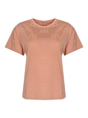 TWINSET: Camisetas - Camiseta - Rosado