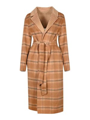 TWINSET: Knielange Mäntel - Knielanger Mantel - Schwarz