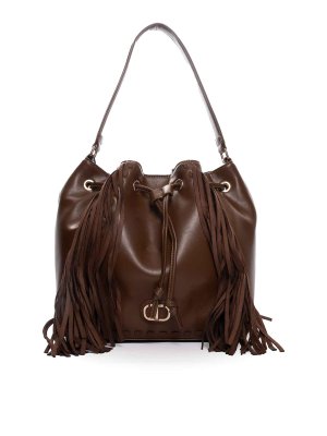 TWINSET: Bolsos Saco - Bolso Saco - Camel