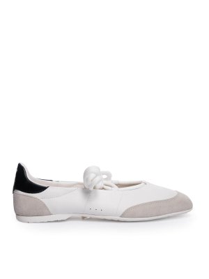 PATRIZIA PEPE: flat shoes - Dancing Skin Ballerinas