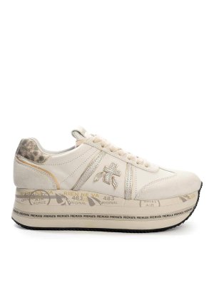 PREMIATA: Chaussures de sport - Baskets - Blanc