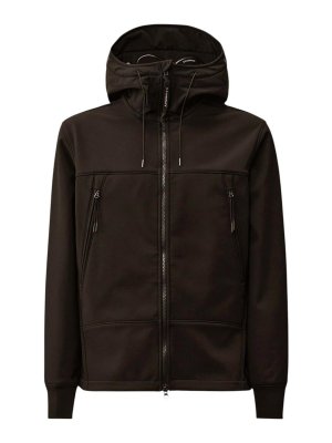 C.P. COMPANY: knee length coats - Black jacket