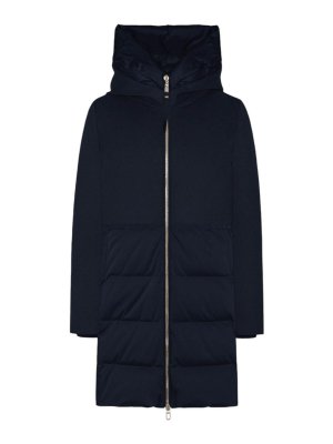 DUNO: Manteaux au genou - Manteau Au Genou - Bleu